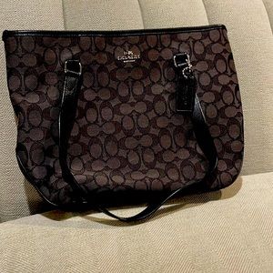 Coach black purse
